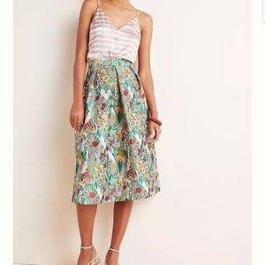 Eva Franco Lucia Jaquard Skirt sz 14